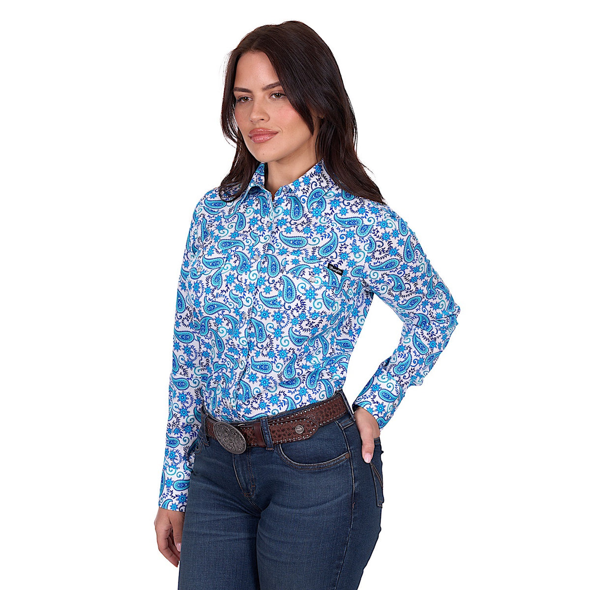 Wrangler Women’s Alissa Shirt - Blue