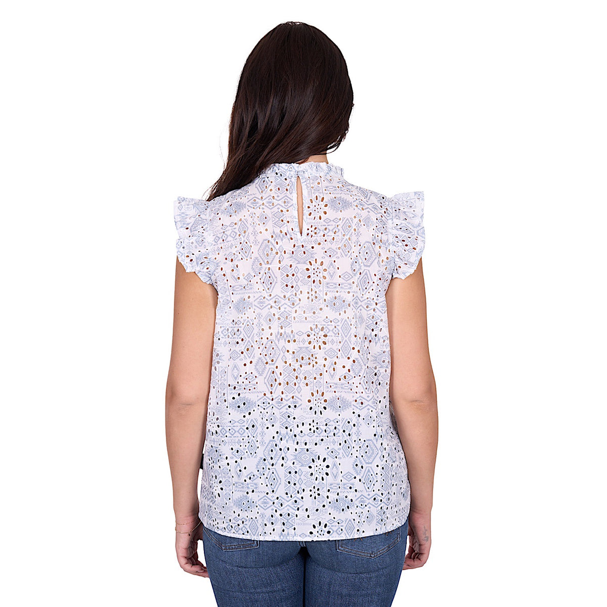 Wrangler Women’s Harlow Blouse - Blue