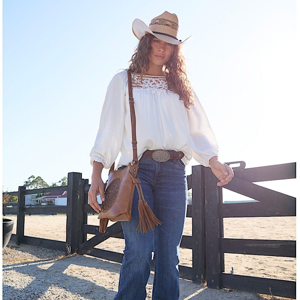 Wrangler Women’s Daria Blouse - Ivory