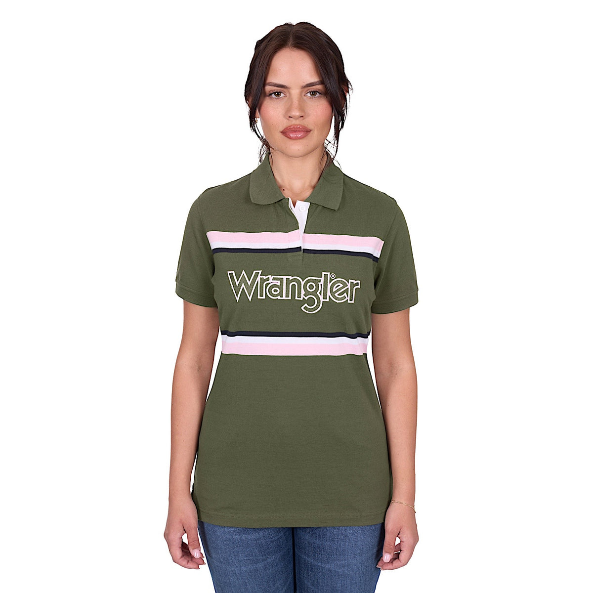 Wrangler Women’s Hallie Polo - Olive