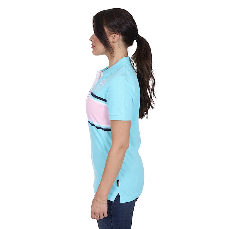 Wrangler Women’s Lyndel Polo - Aqua