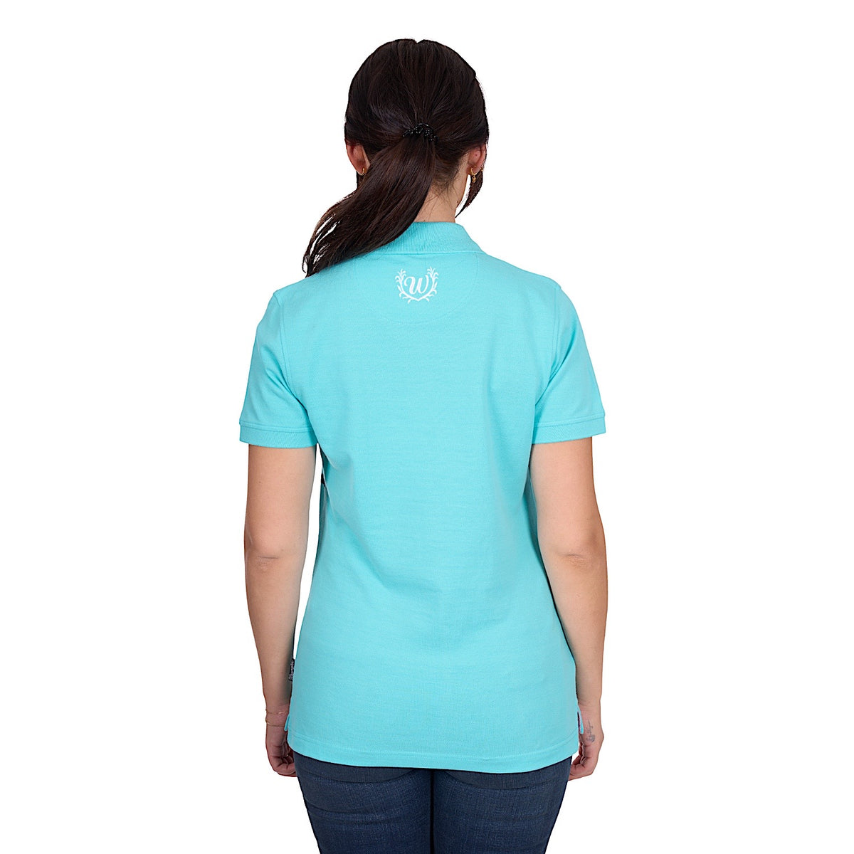 Wrangler Women’s Lyndel Polo - Aqua