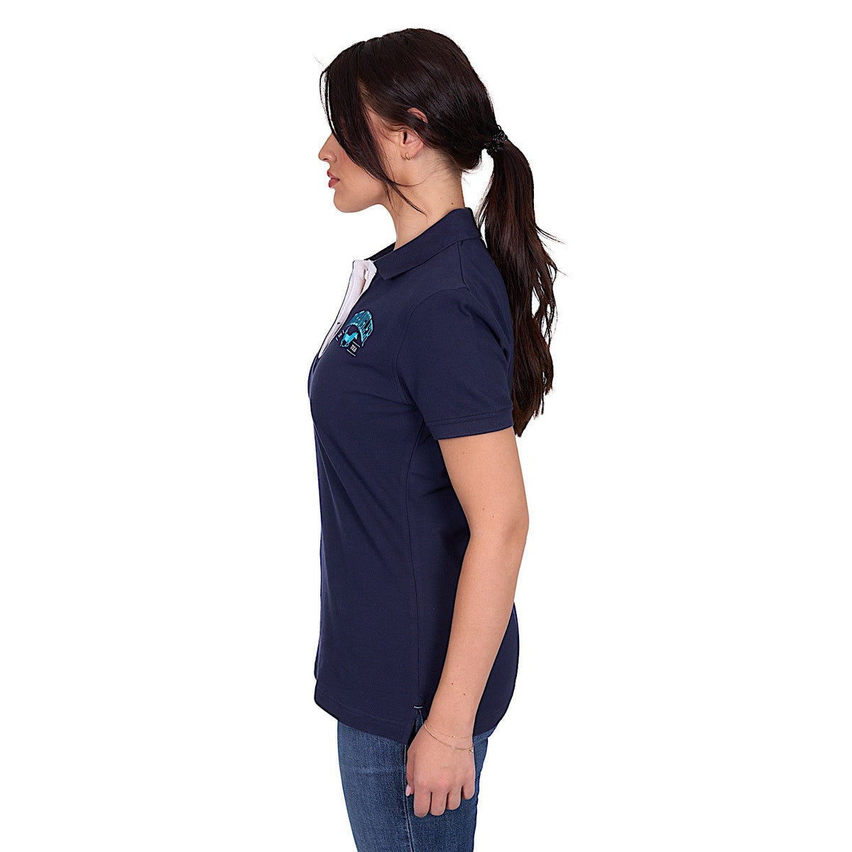 Wrangler Women’s Eliza Polo - Navy