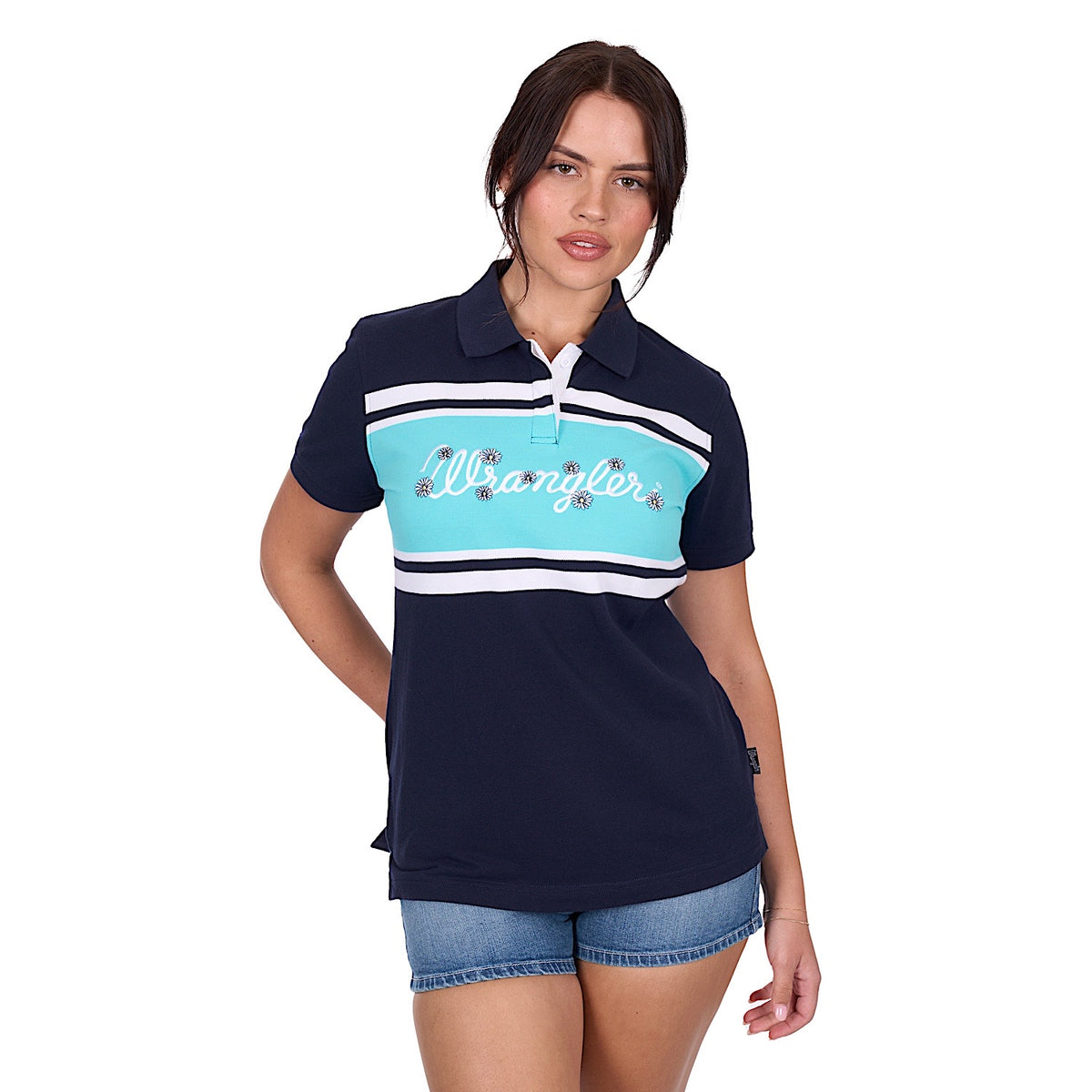 Wrangler Women’s Mistie Polo - Navy