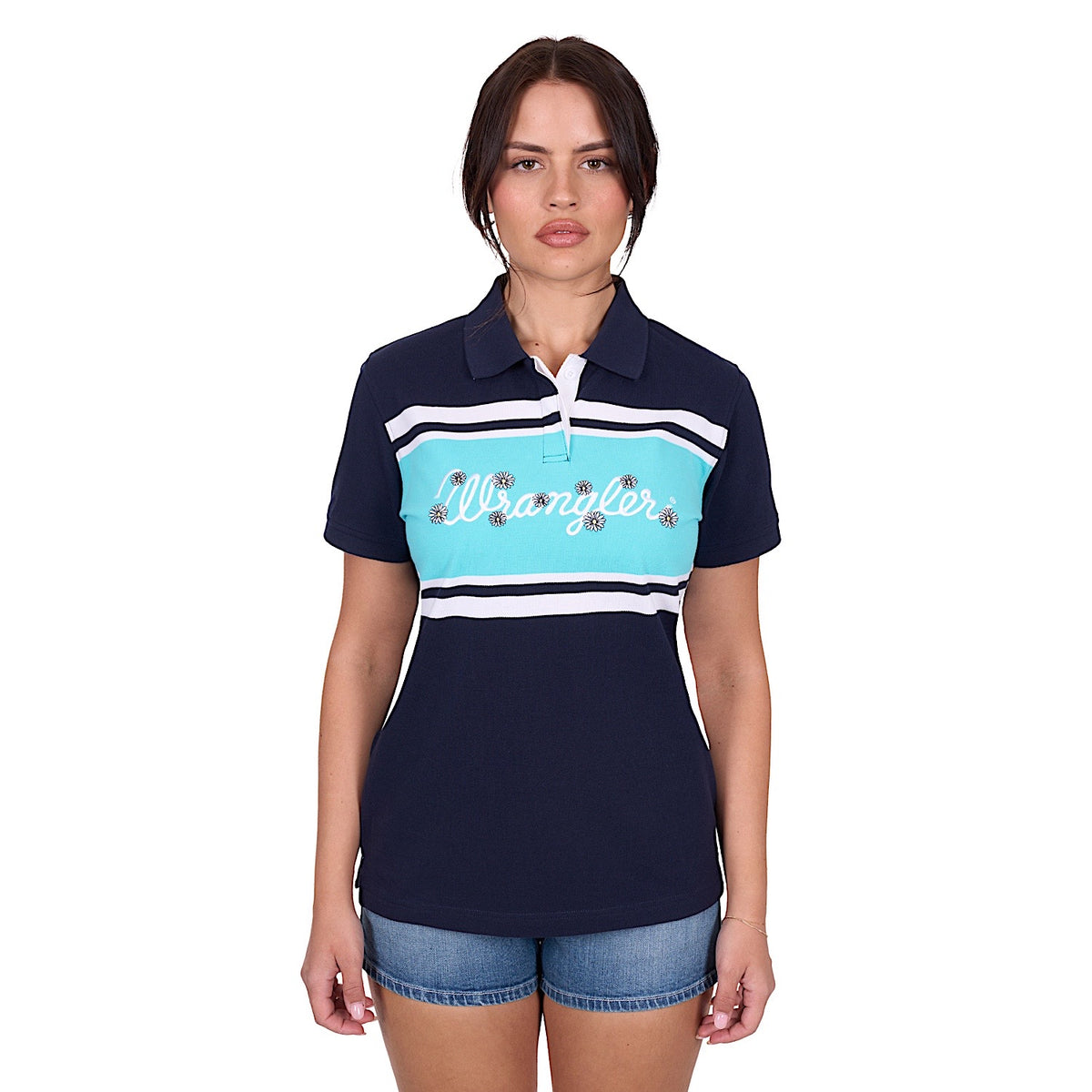 Wrangler Women’s Mistie Polo - Navy