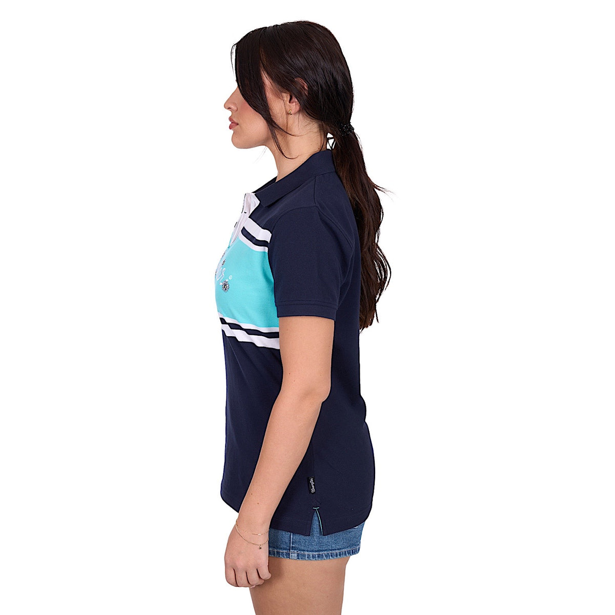Wrangler Women’s Mistie Polo - Navy
