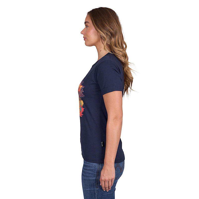 Wrangler Women’s Lottie Tee - Navy