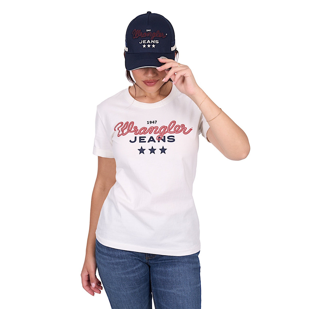 Wrangler Women’s Piper Tee - Cream