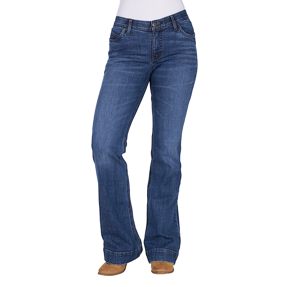 Wrangler Women’s Luna Jean - Willow 34L - Wild Indigo