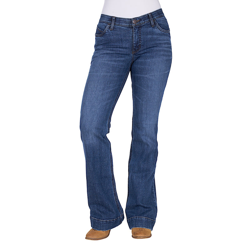 Wrangler Women’s Luna Jean - Willow 34L - Wild Indigo
