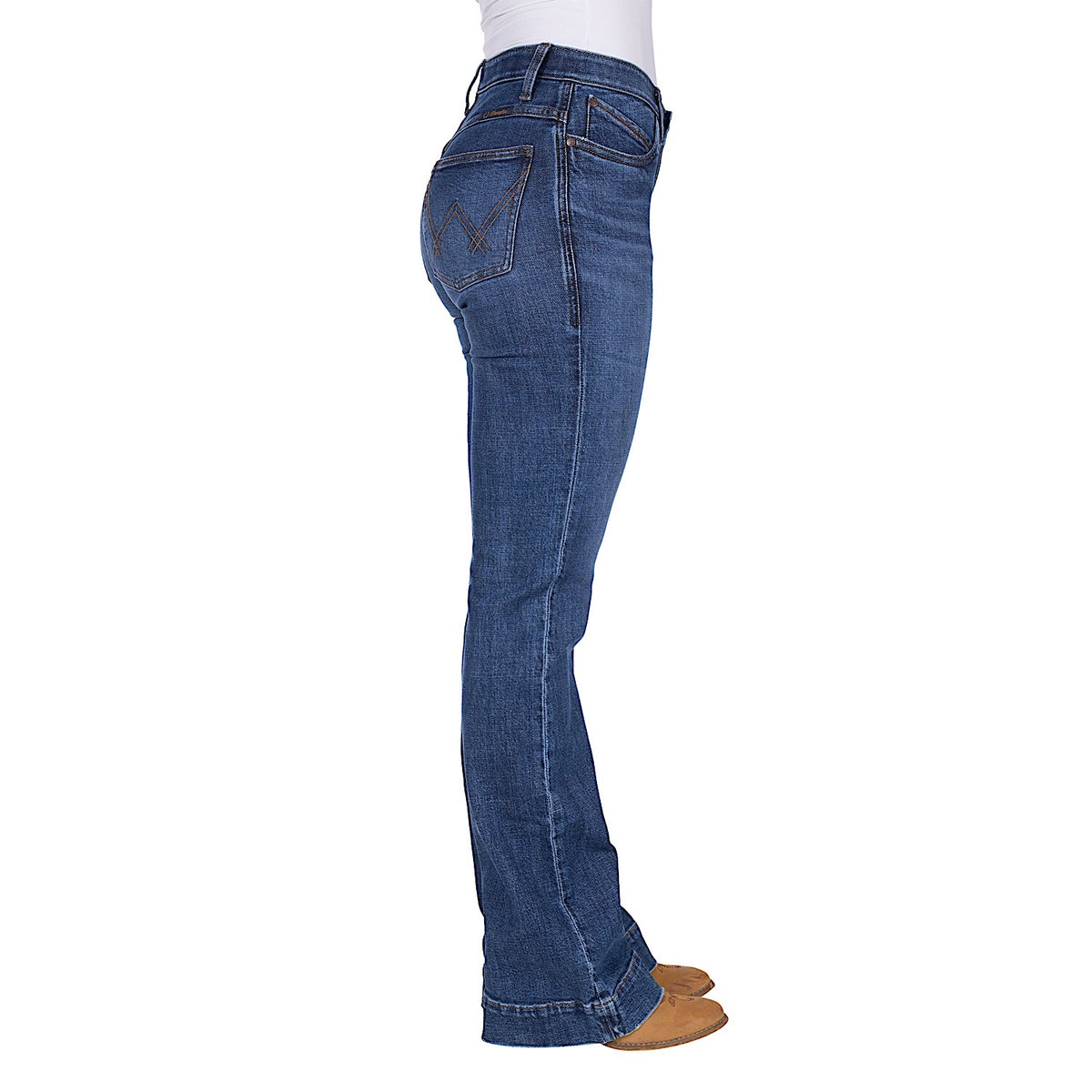 Wrangler Women’s Luna Jean - Willow 34L - Wild Indigo