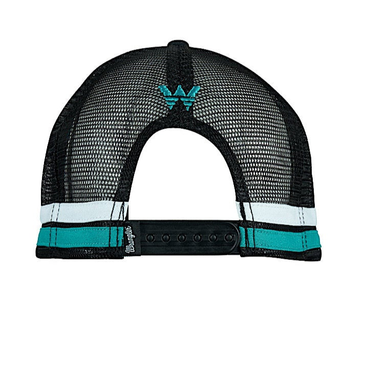 Wrangler Ricky High Profile Trucker Cap - Black