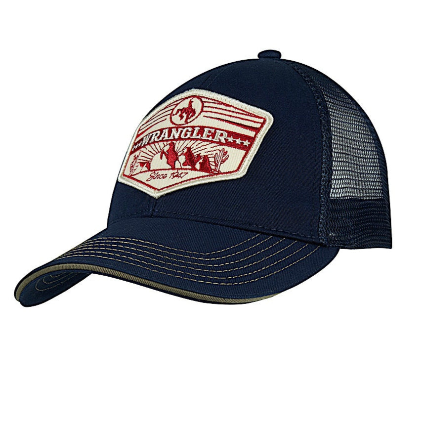 Wrangler Trevor Trucker Cap - Navy