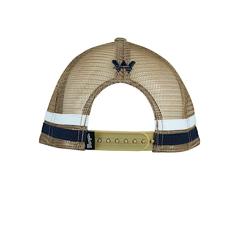 Wrangler Merlin Trucker Cap - Tan/Navy