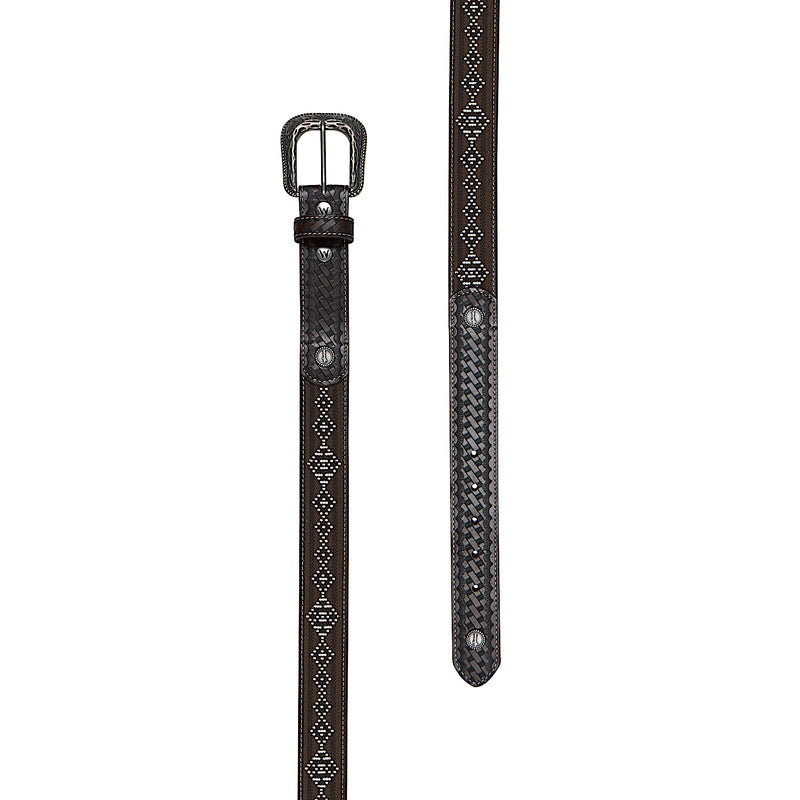 Wrangler Brayson Belt - Dark Tan