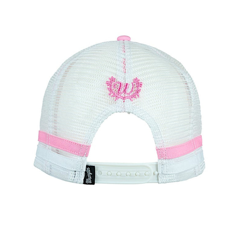 Wrangler Lyndell High Profile Trucker Cap - Pink