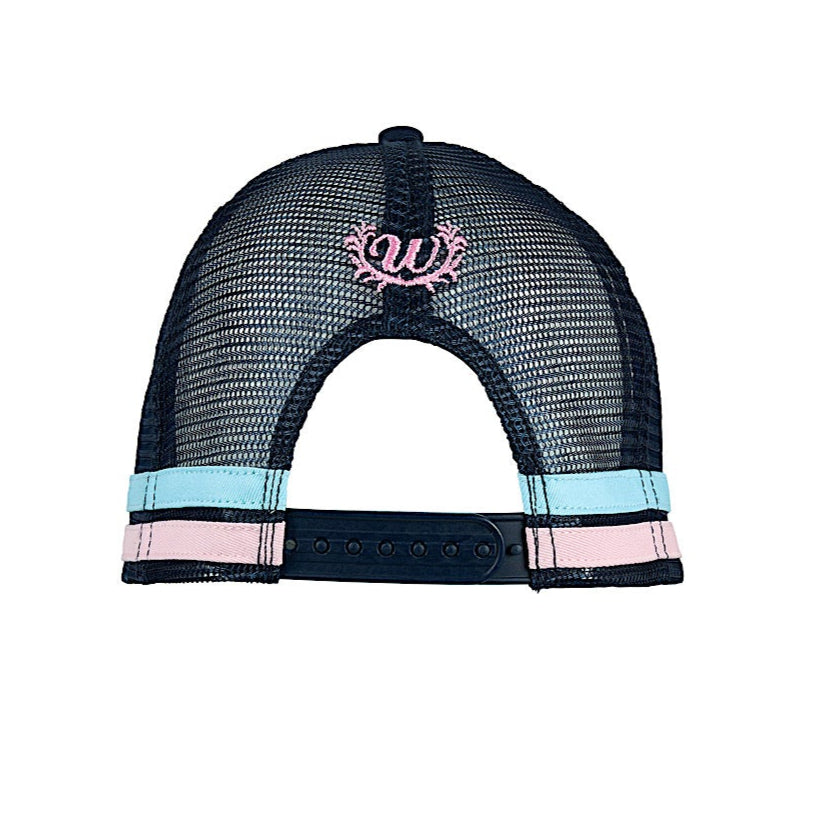 Wrangler Penelope High Profile Trucker Cap - Navy