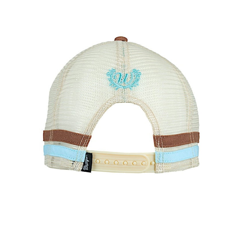 Wrangler Lisha High Profile Trucker Cap - Brown