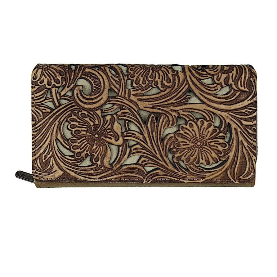 Wrangler Audra Wallet - Light Tan