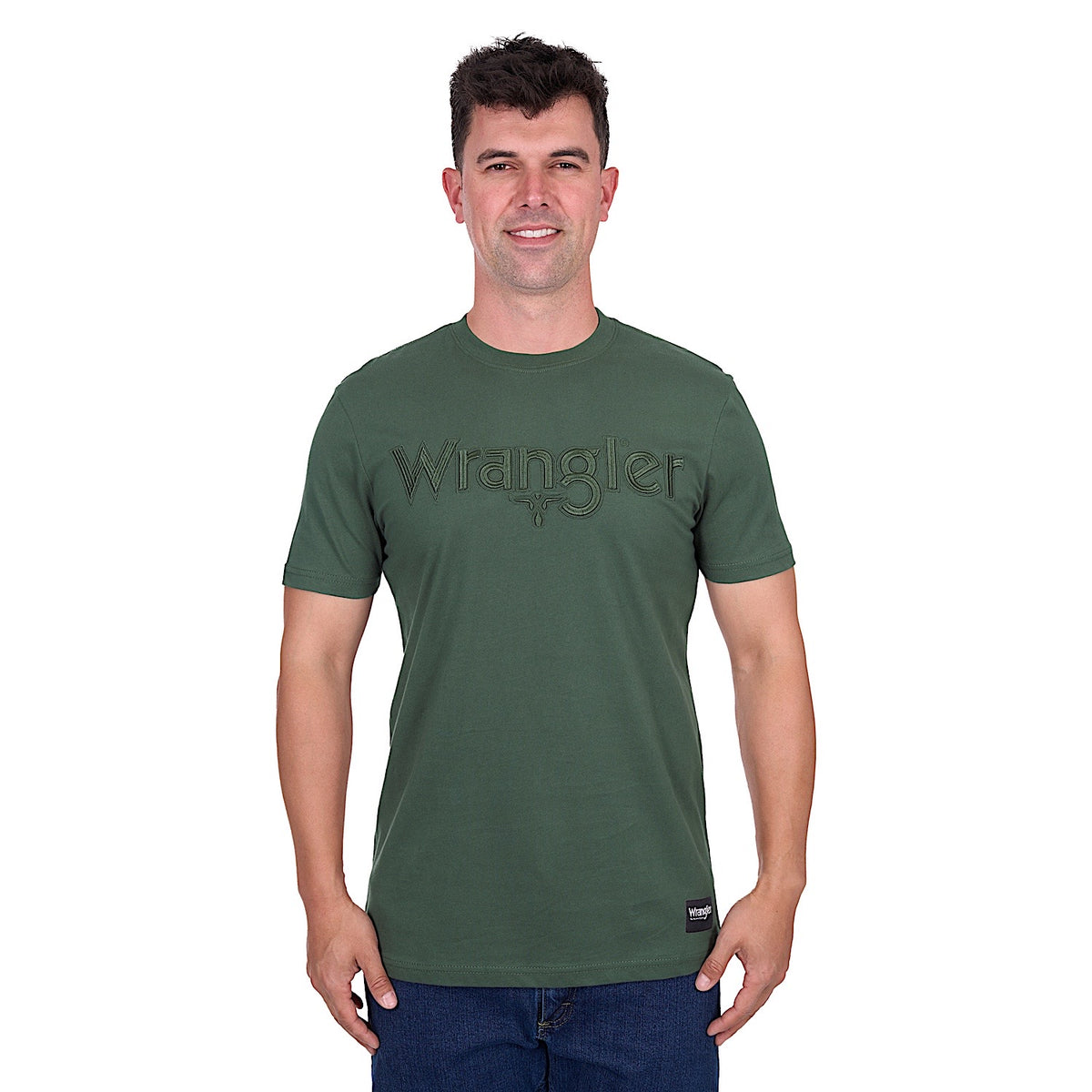 Wrangler Men’s Chase Tee - Cypress