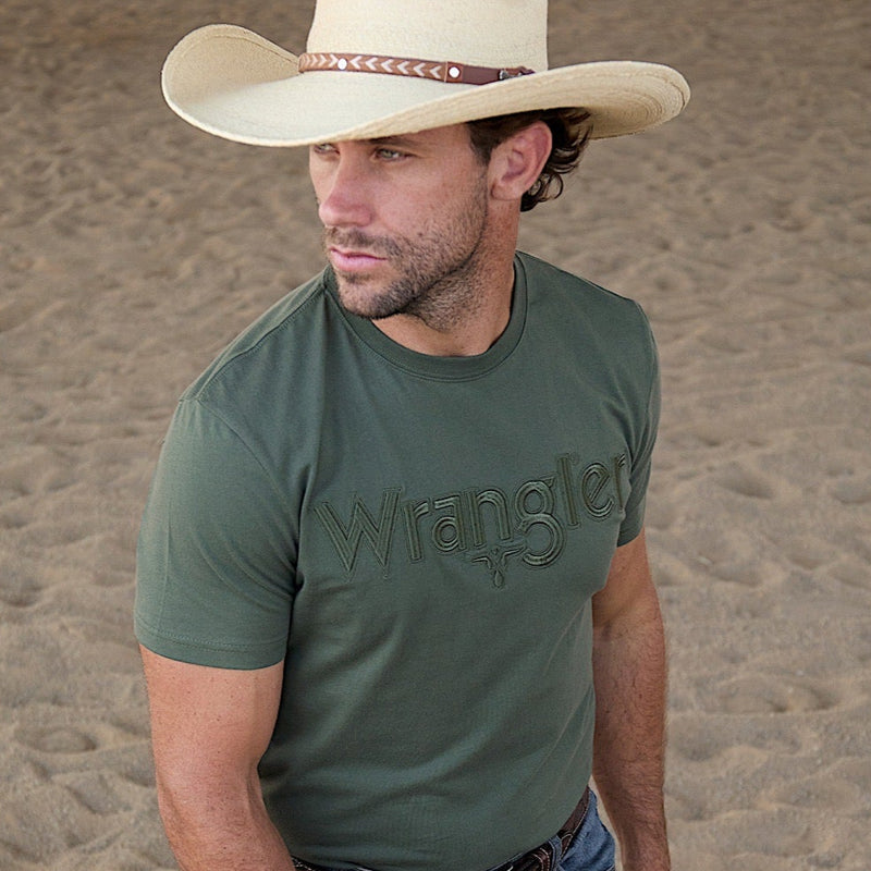 Wrangler Men’s Chase Tee - Cypress