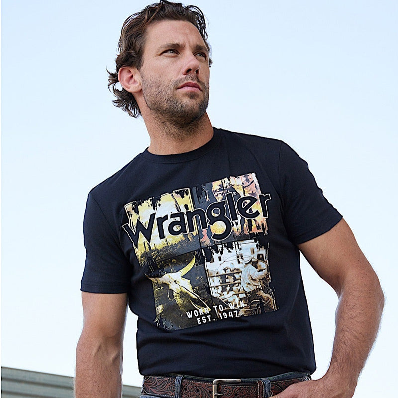 Wrangler Men’s Luis Tee - Black