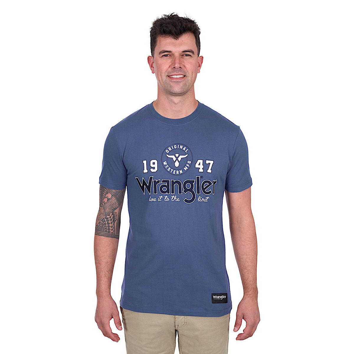 Wrangler Men’s Michael Tee - Denim