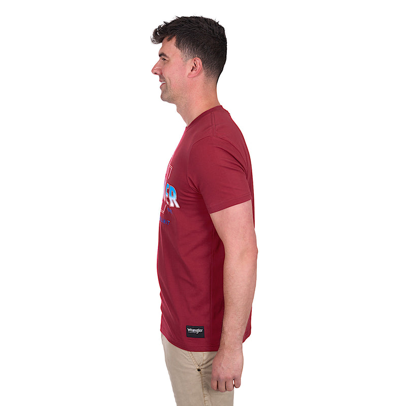 Wrangler Men’s Wesley Tee - Red