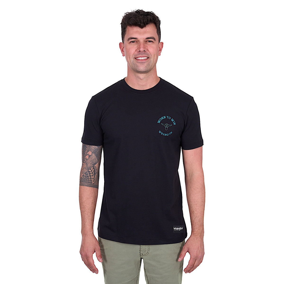 Wrangler Men’s Ricky Tee - Black
