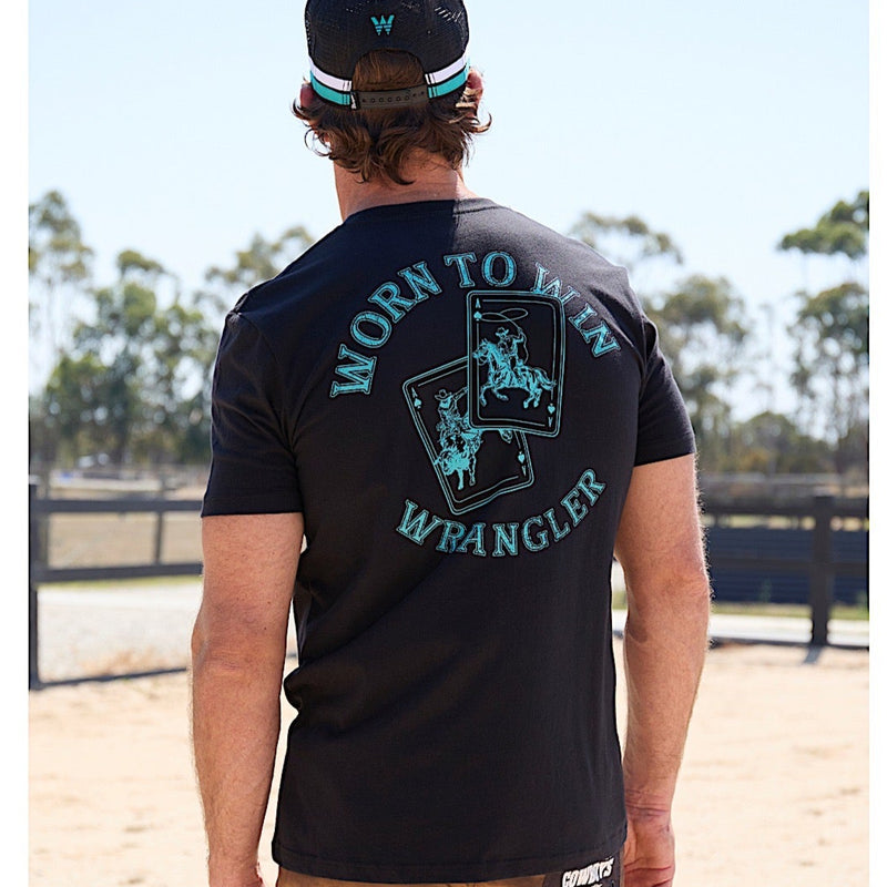 Wrangler Men’s Ricky Tee - Black