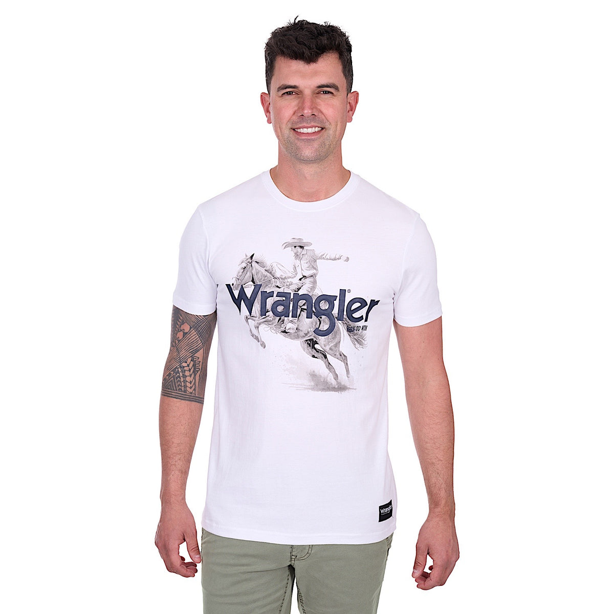 Wrangler Men’s Lance Tee - White