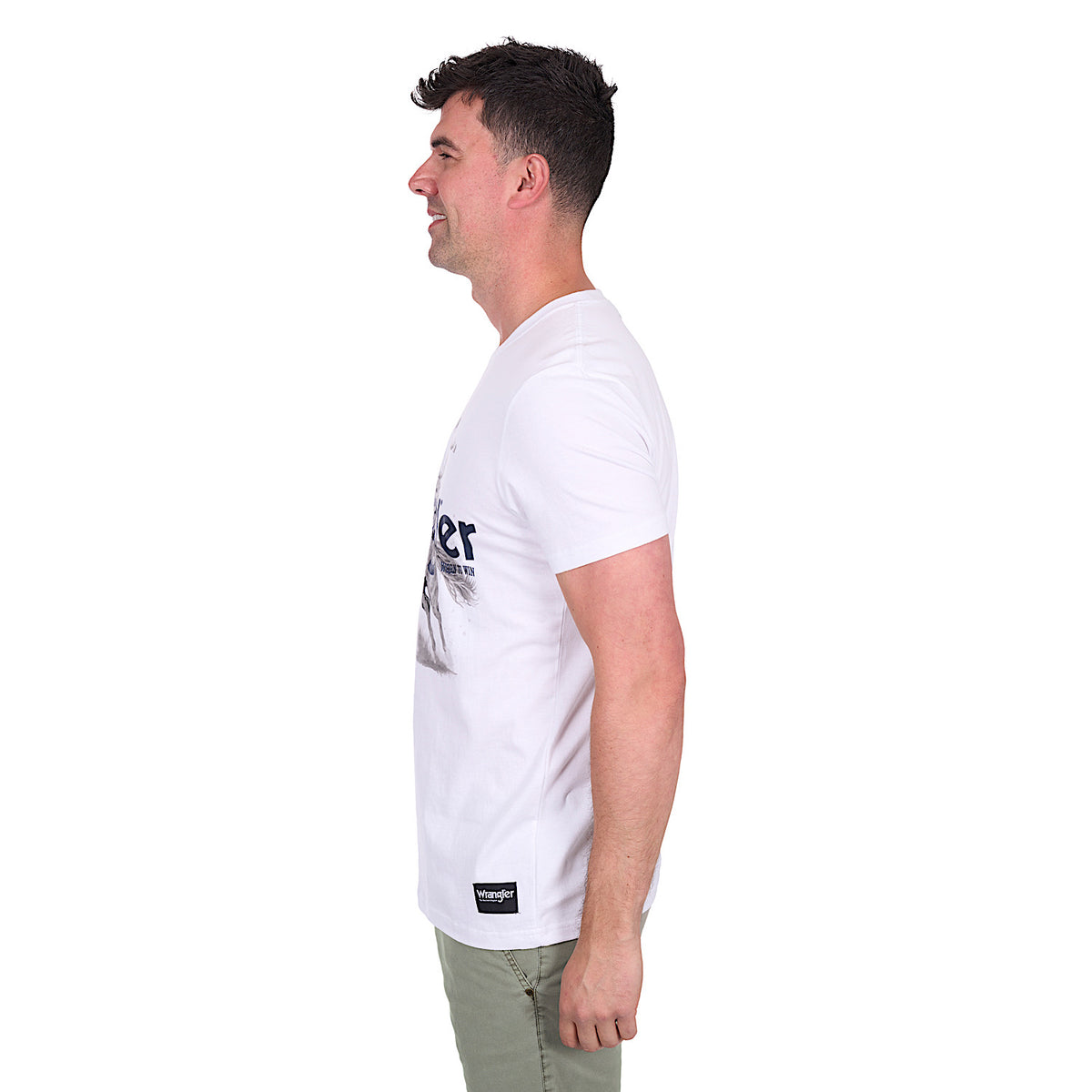 Wrangler Men’s Lance Tee - White