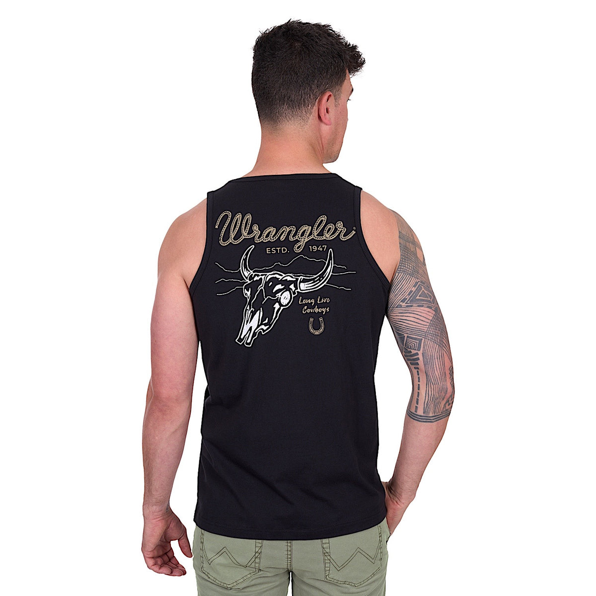 Wrangler Men’s Damon Singlet - Black