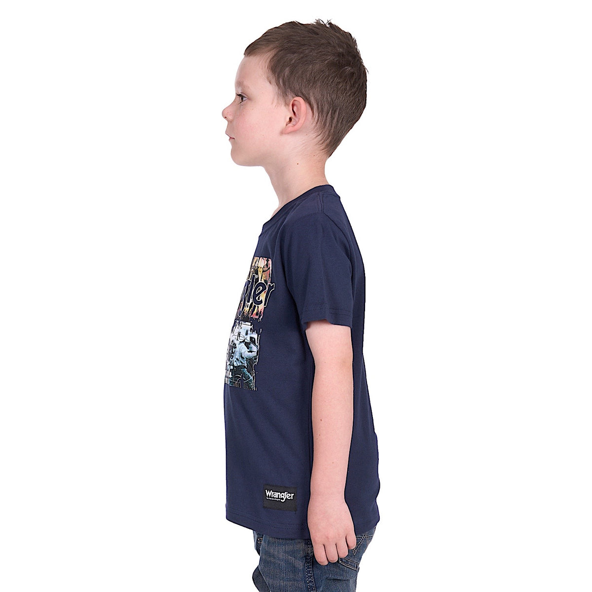 Wrangler Boy’s Luis Tee - Navy
