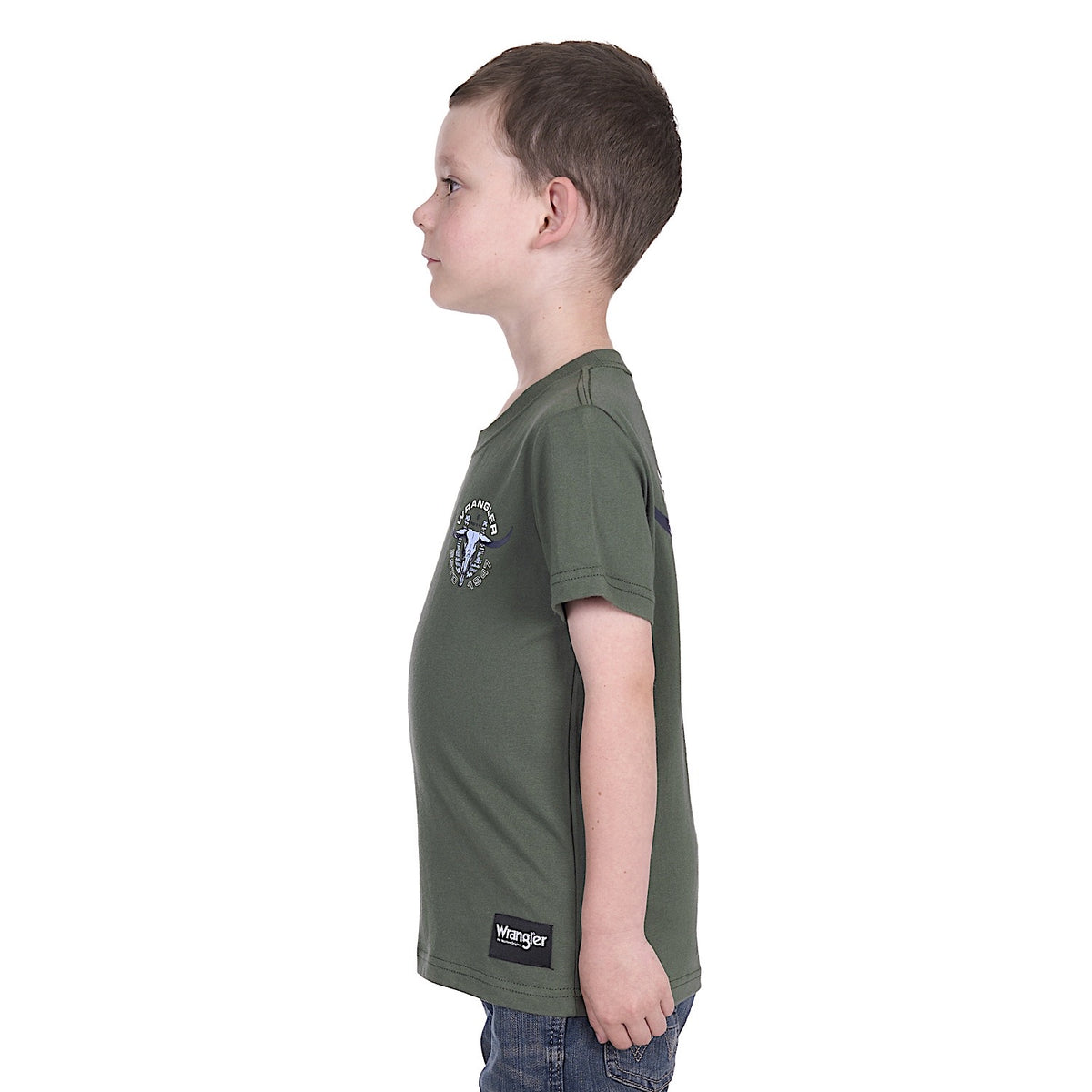 Wrangler Boy’s Henry Tee - Cypress
