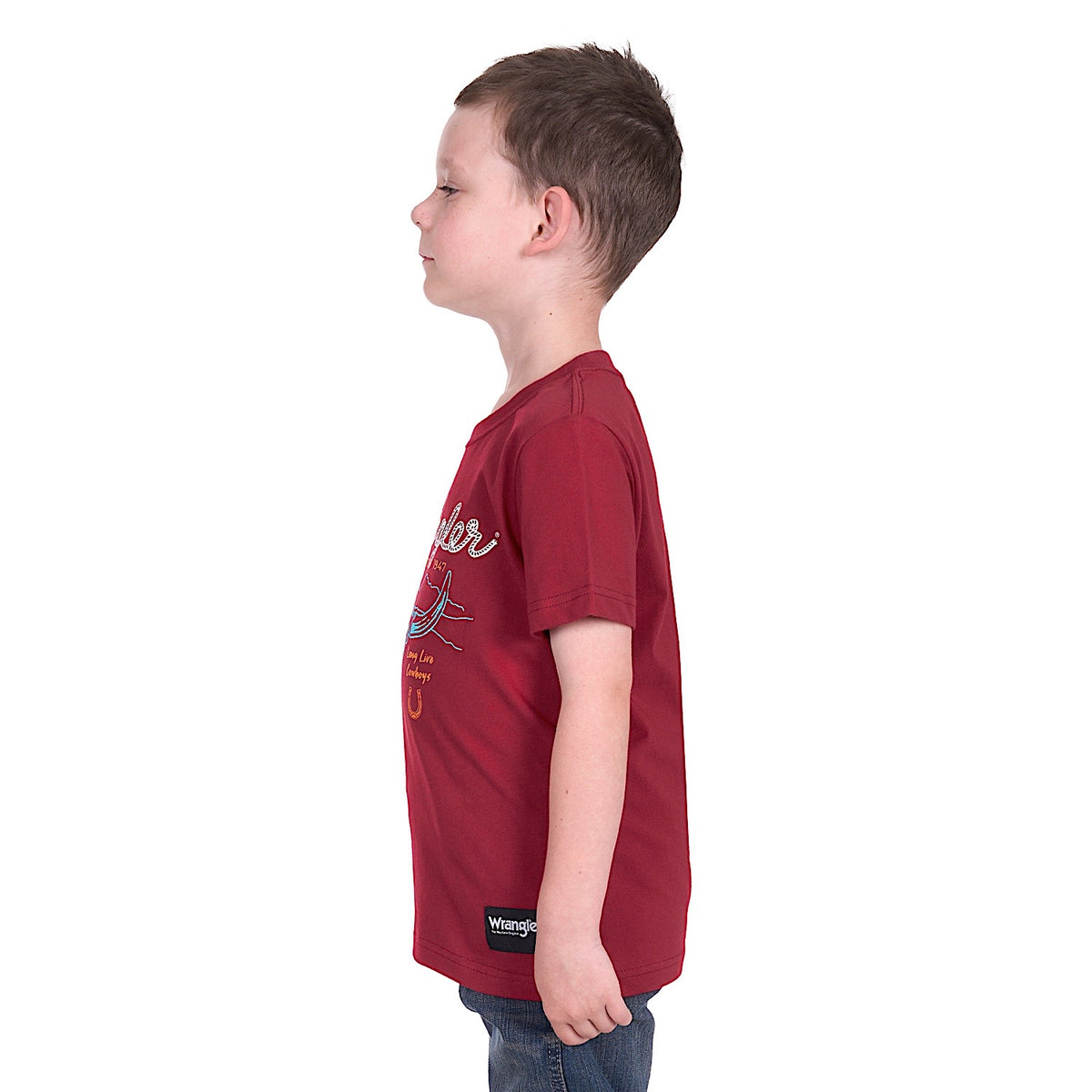 Wrangler Boy’s Darren Tee - Red