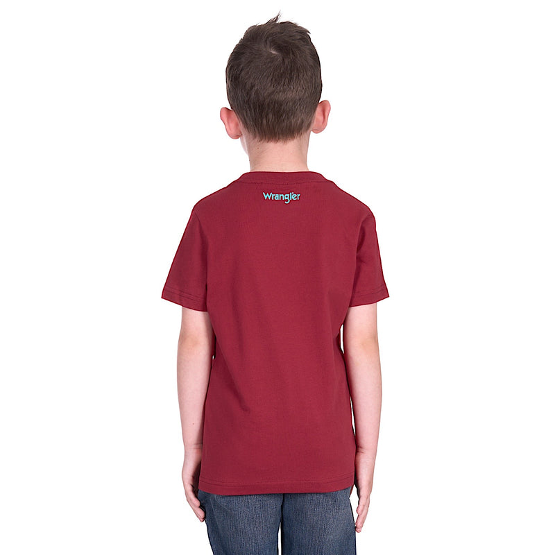 Wrangler Boy’s Darren Tee - Red