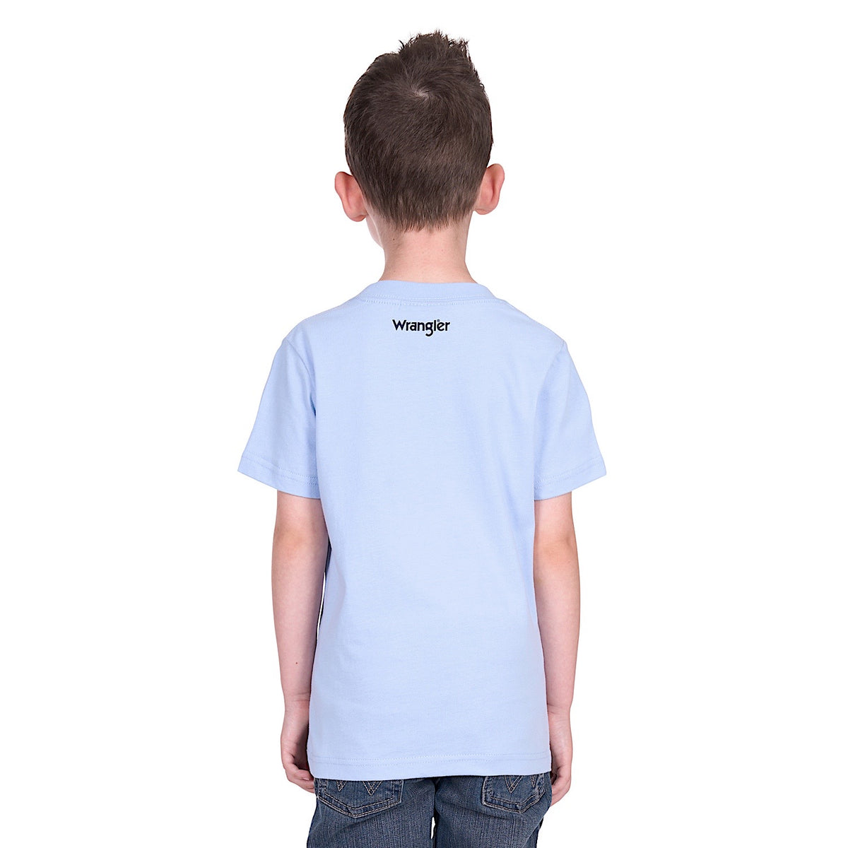 Wrangler Boy’s Lance Tee - Light Blue