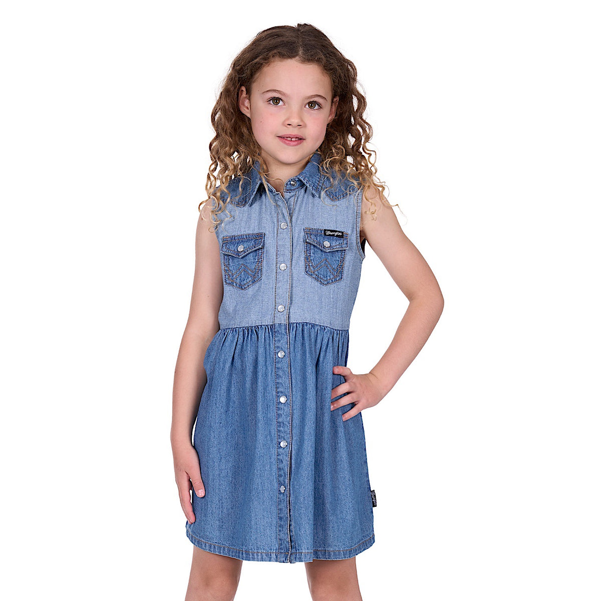 Wrangler Girl’s Joanna Dress - Navy