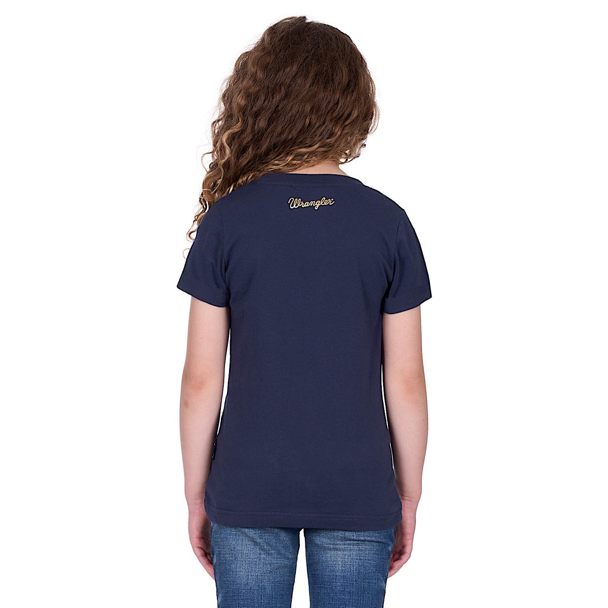 Wrangler Girl’s Glenda Tee - Navy