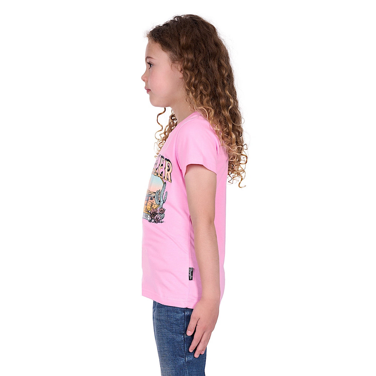 Wrangler Girl’s Cherie Tee - Pink