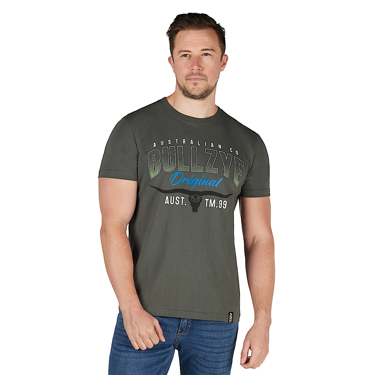 Bullzye Men's Original T Shirt - Green