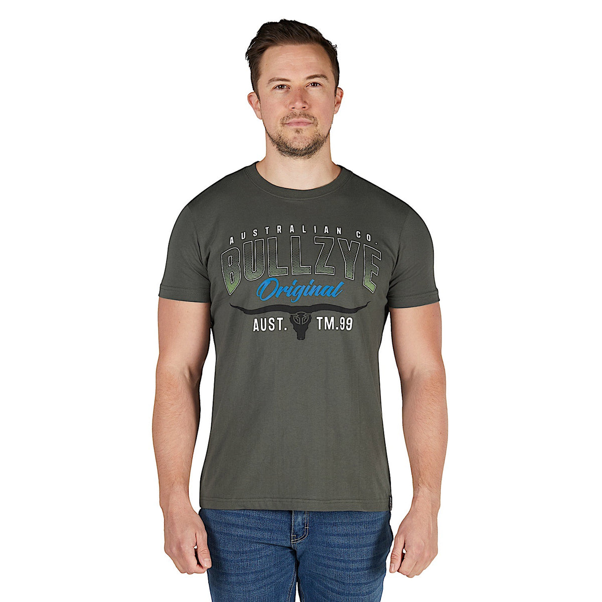 Bullzye Men's Original T Shirt - Green