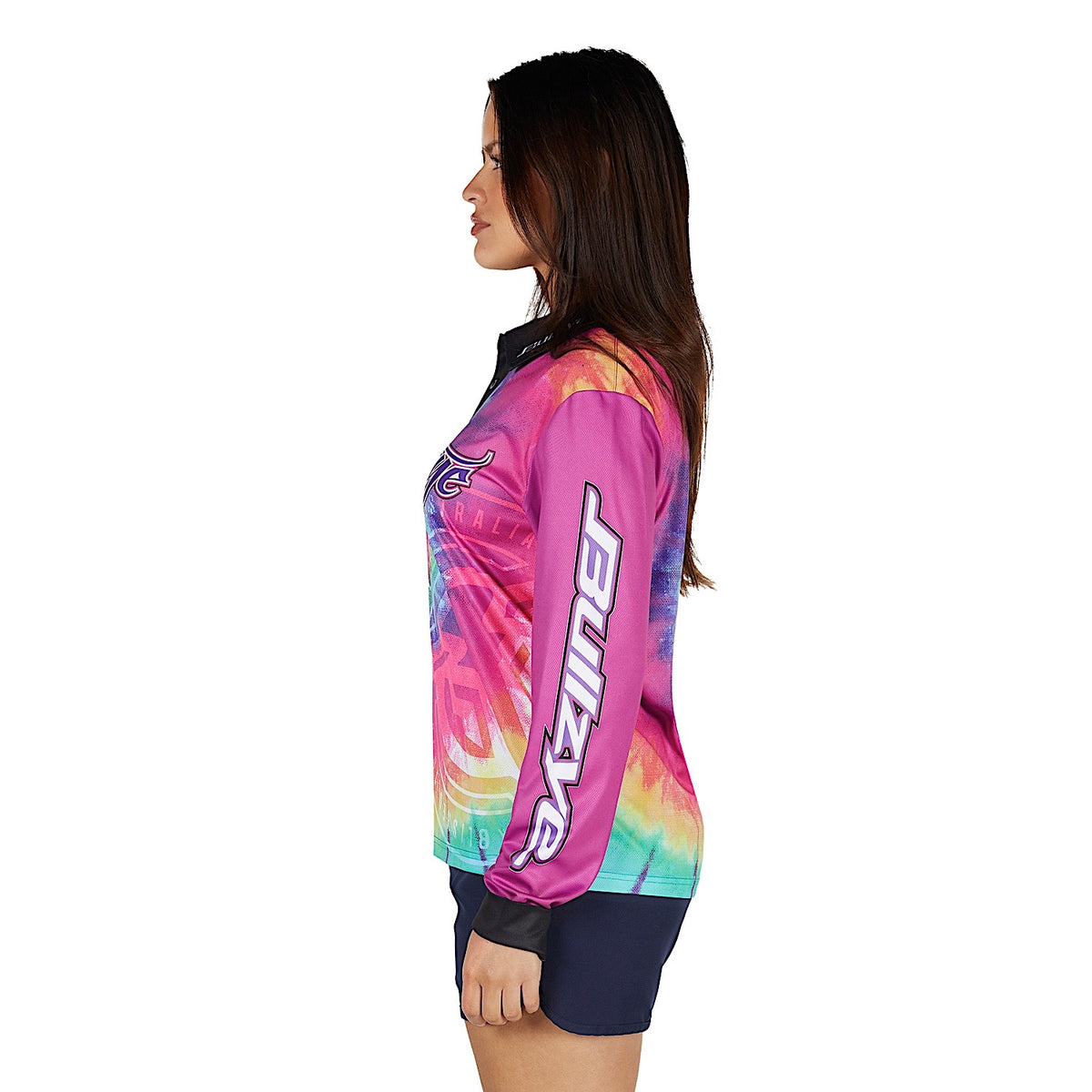 Bullzye Women's Narrative Long Sleeve Fishing Shirt - Multi
