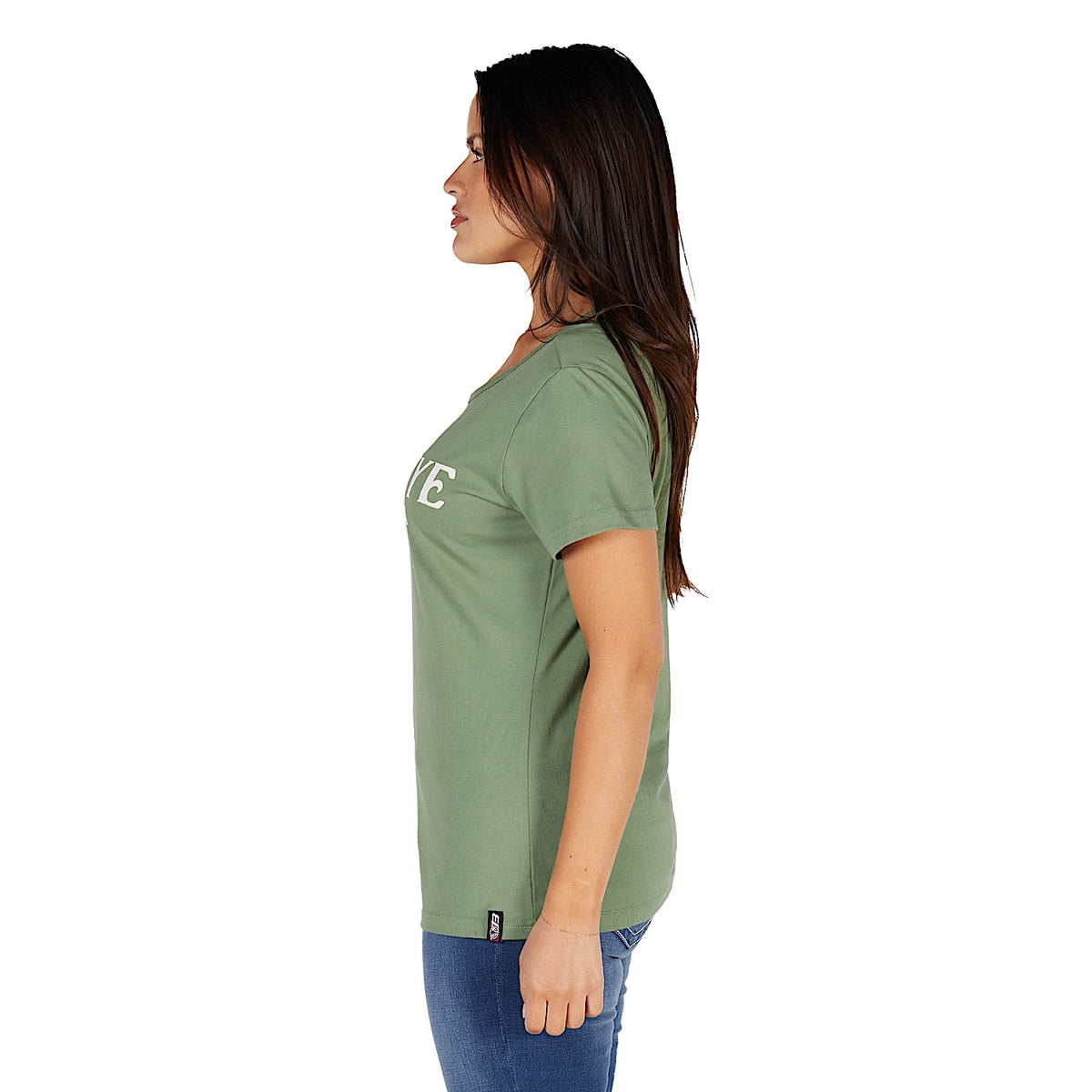 Bullzye Women's Eleanor T Shirt - Moss