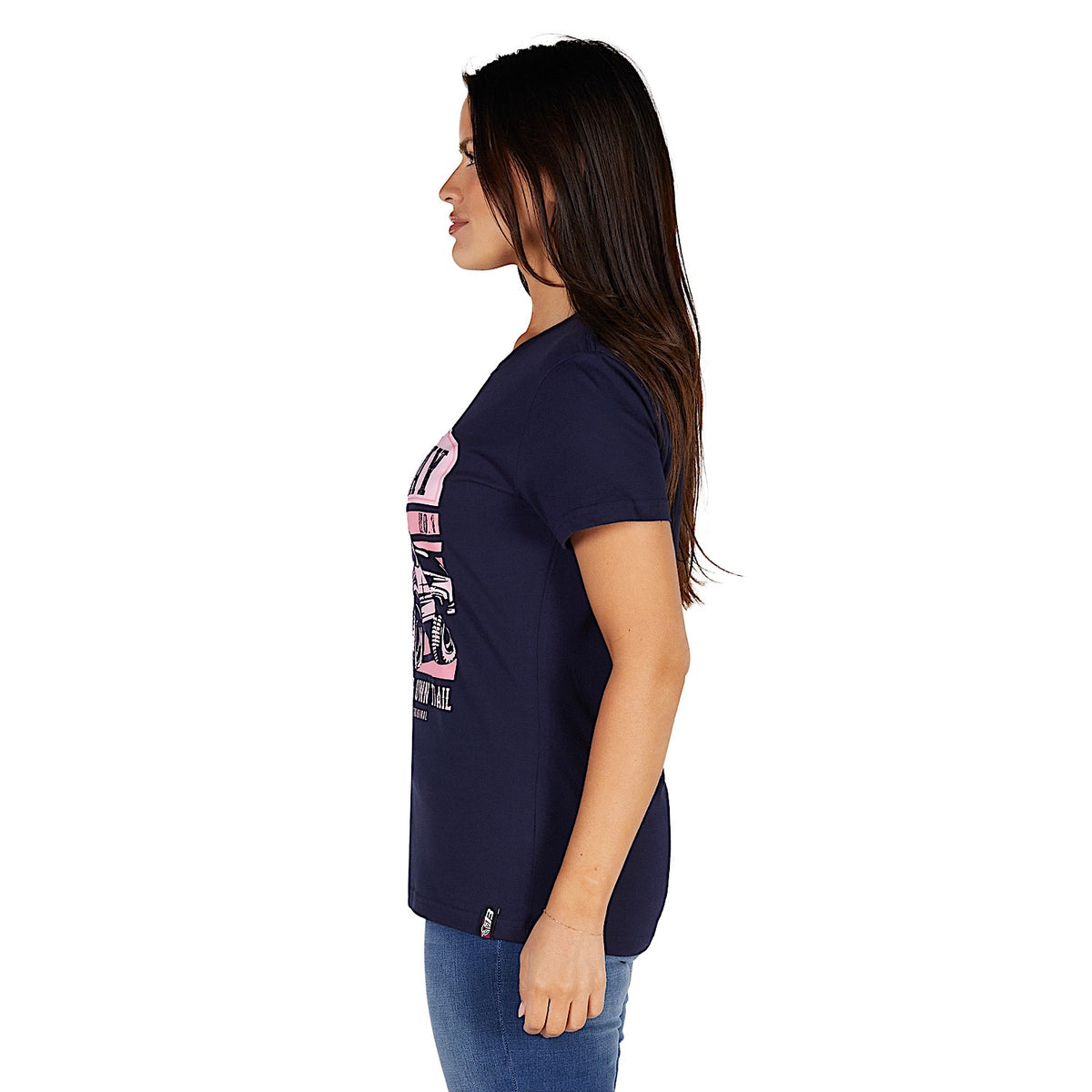 Bullzye Women's Olivia T Shirt - Navy
