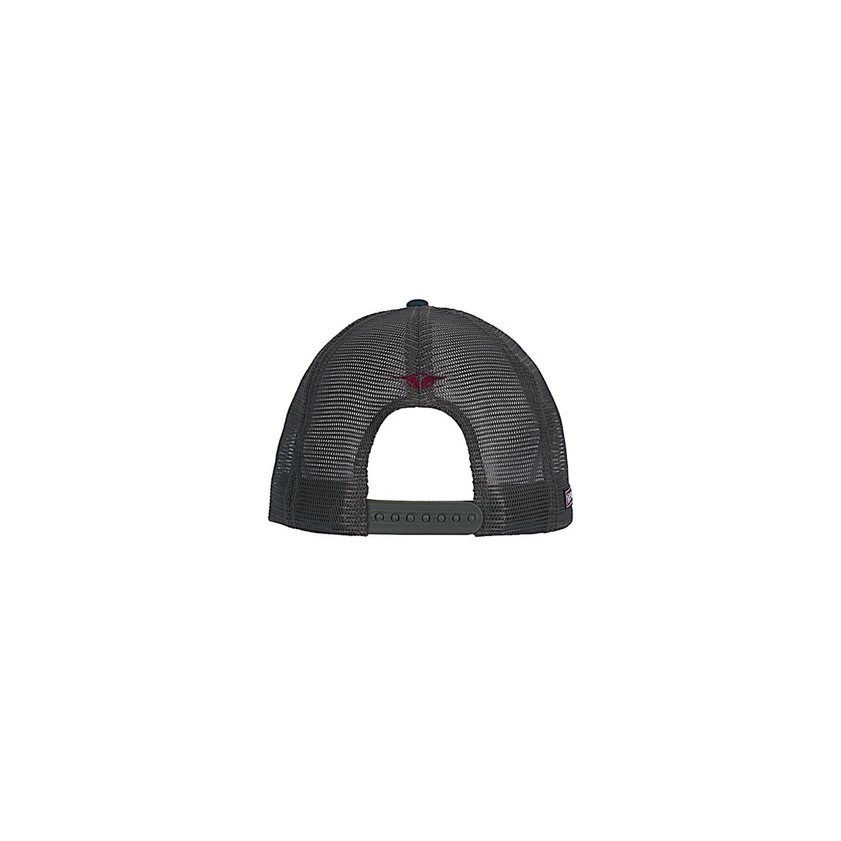 Bullzye Blaze High Profile Trucker Cap - Navy/Green
