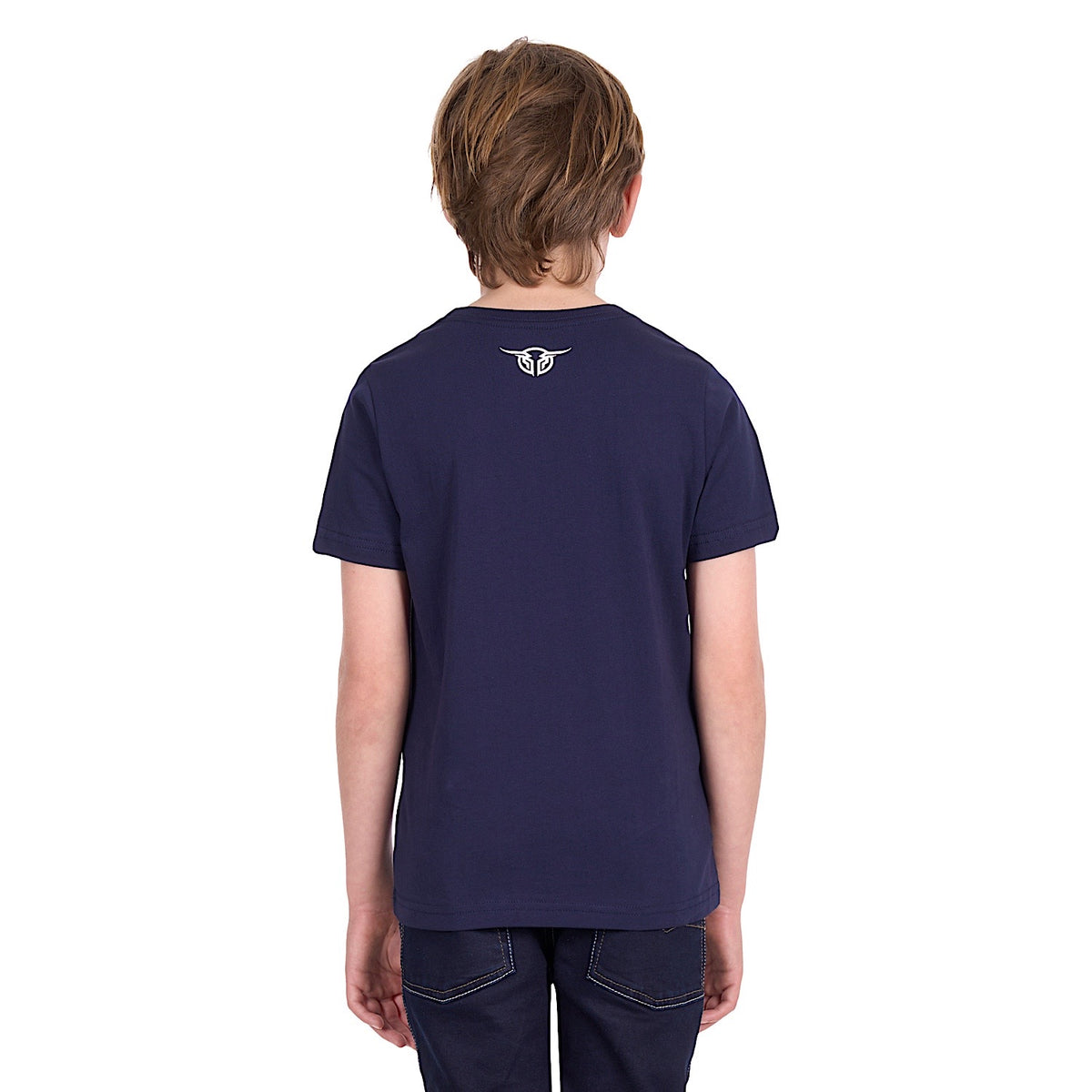 Bullzye Boy's Original T Shirt - Navy