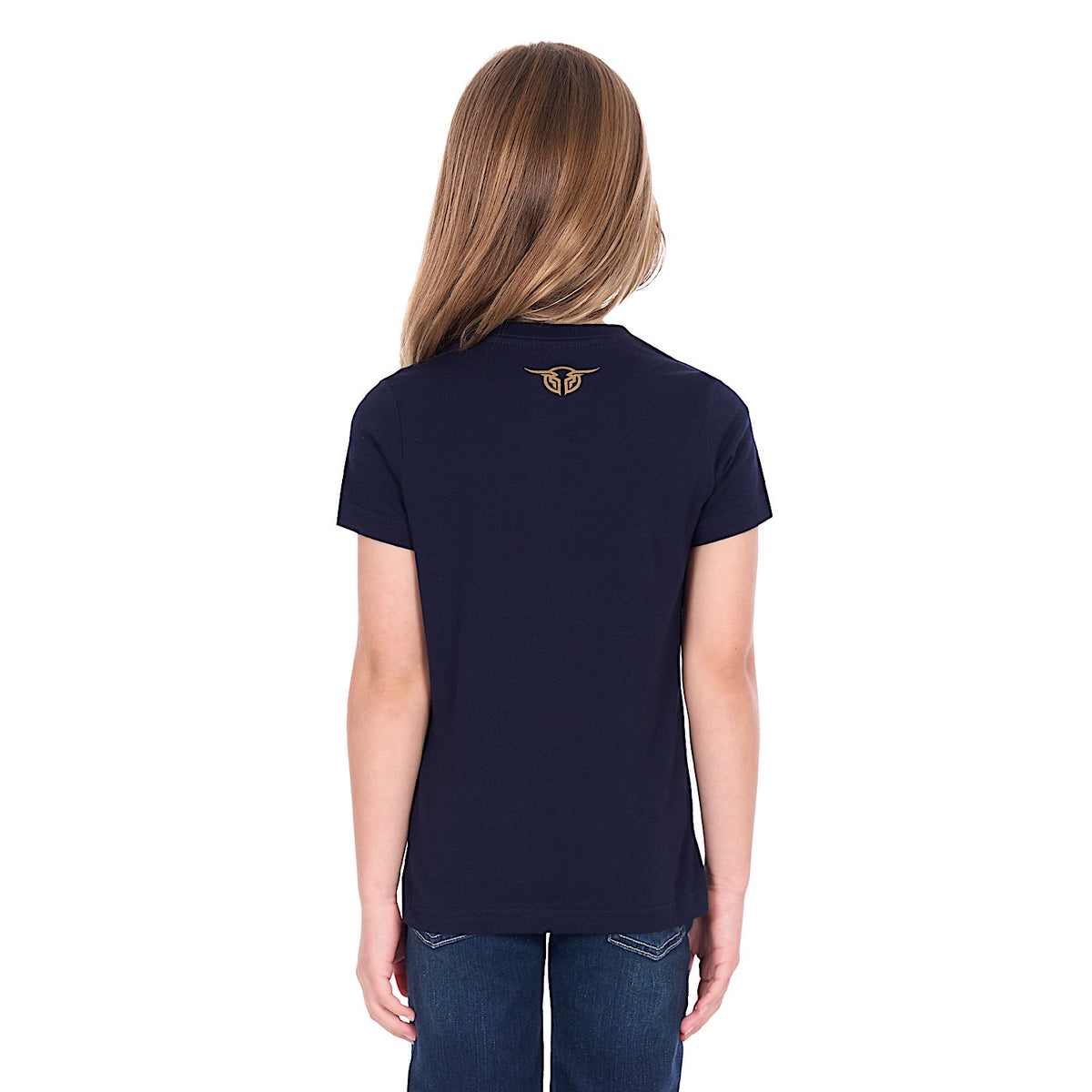 Bullzye Girl's Bindi T Shirt - Navy