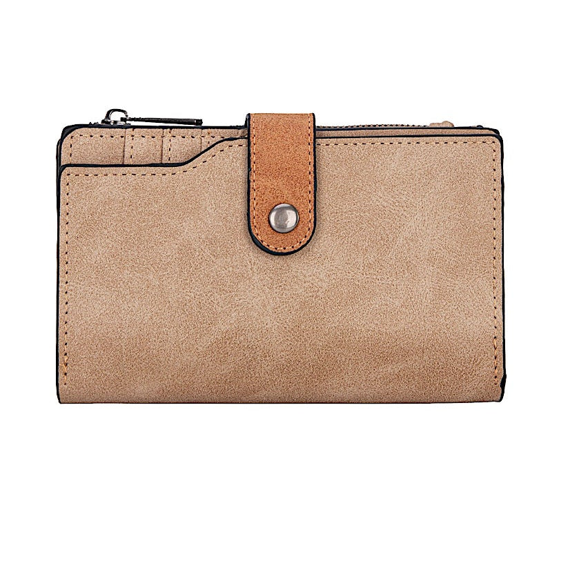 X5S2903WLT-Wrangler W Stitch Wallet - Camel